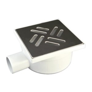 Ralo PP Grelha Inox Descarga Lateral