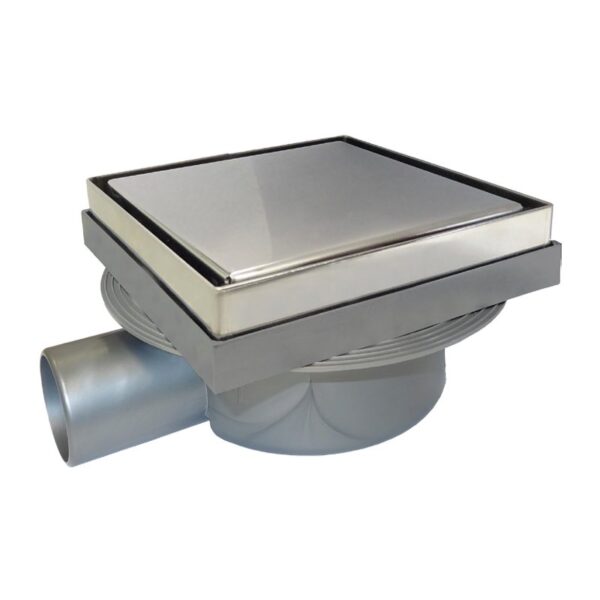 Ralo com Tampa Rebaixada Inox