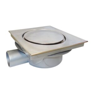Ralo com Tampa Inox de Parafuso