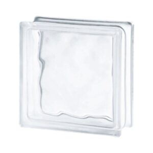 Bloco de Vidro - Ondulado Satinado Claro